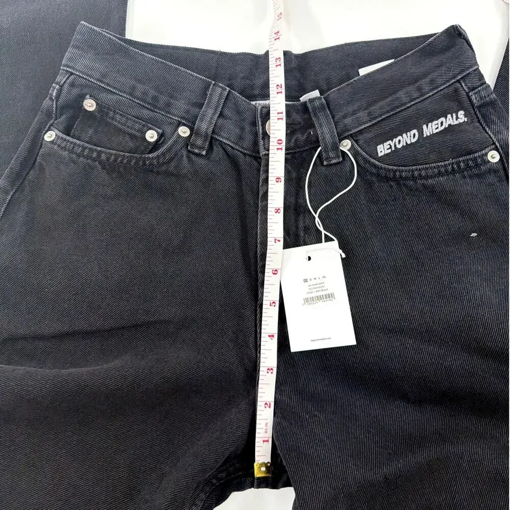 Beyond Medals Black Loose Jeans Size XS
